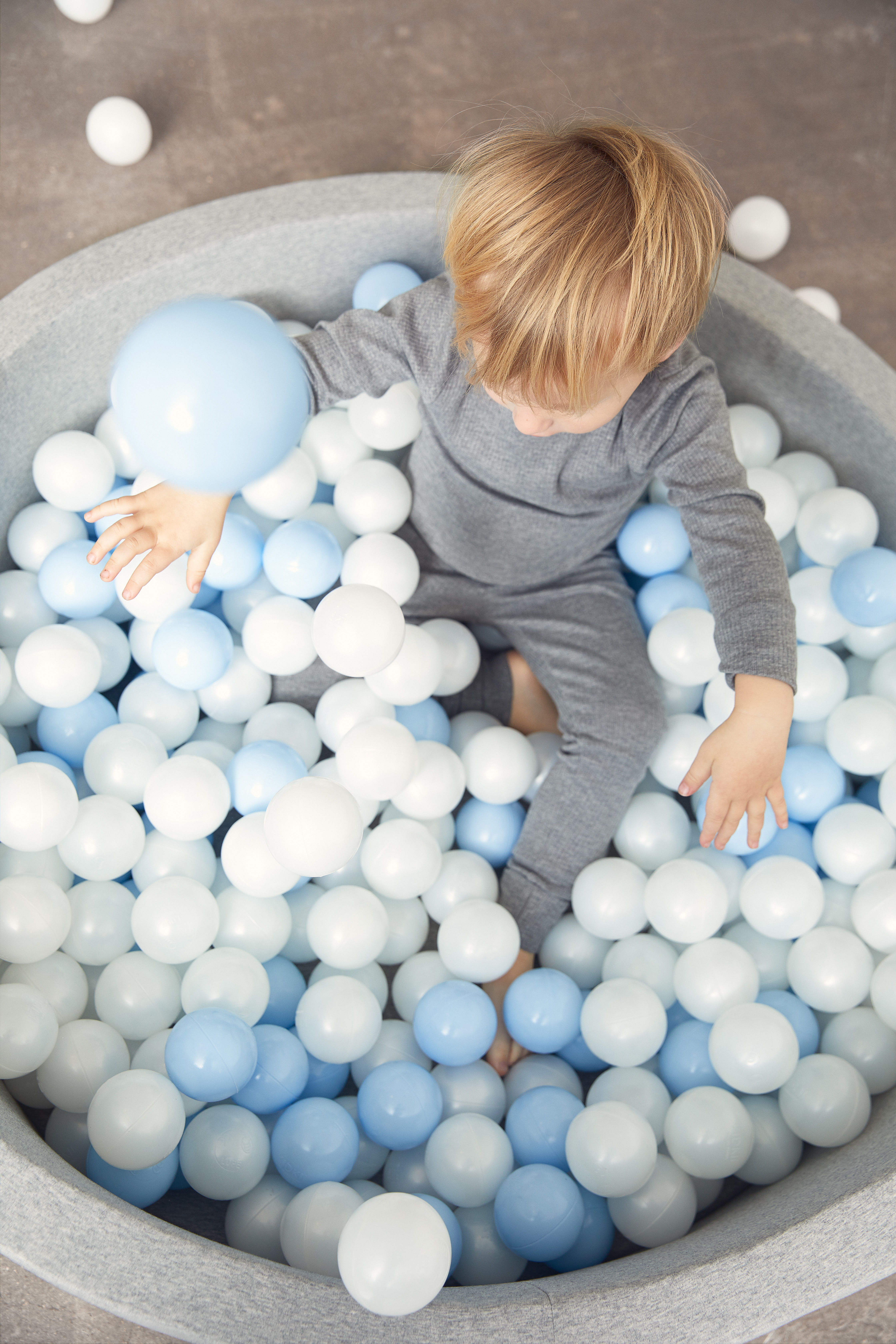 赤ちゃんにも環境にも優しい素材を使用したKIDKIIのボールプール